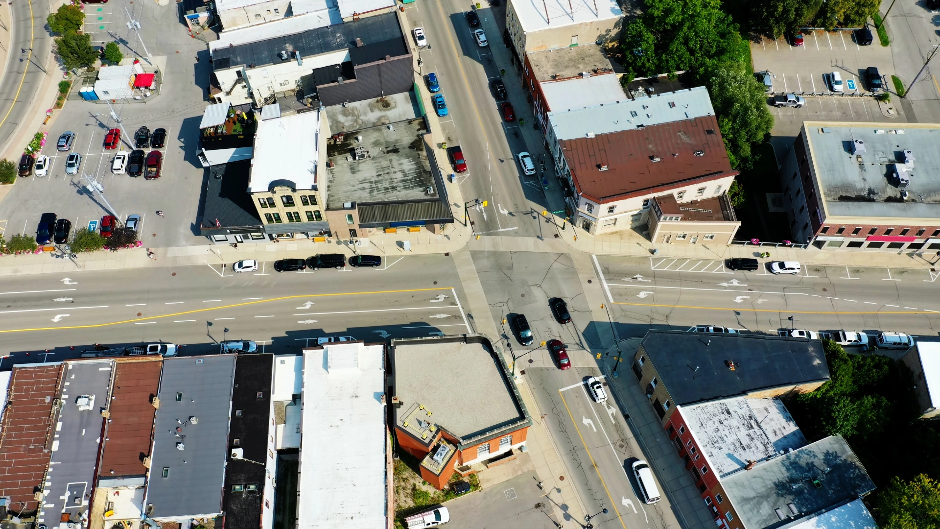 Aerial view of Ingersoll